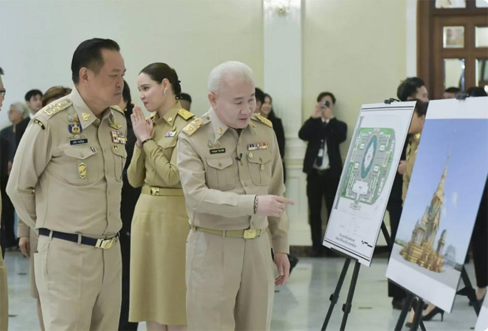 Строительство королевского крематория для королевы Сирикит, королевы-матери, начнется в феврале