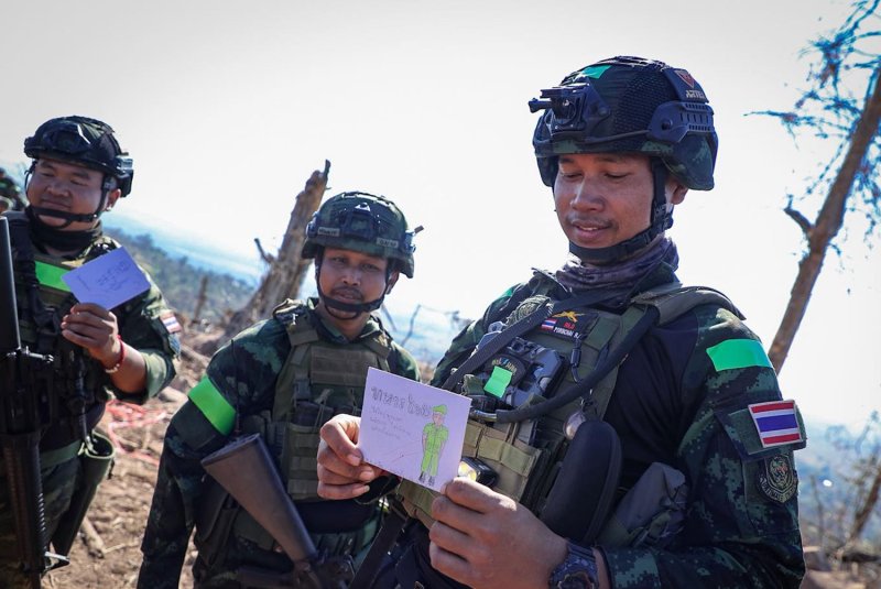 Т tensions cool on border