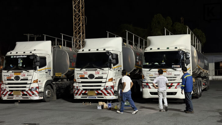 Трое водителей прицепов обвиняются в мошенничестве с нефтью на сумму 3,6 миллиона бат