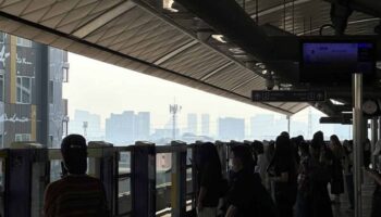 Уровни PM2.5 красного цвета достигают трехзначных чисел в Большом Бангкоке