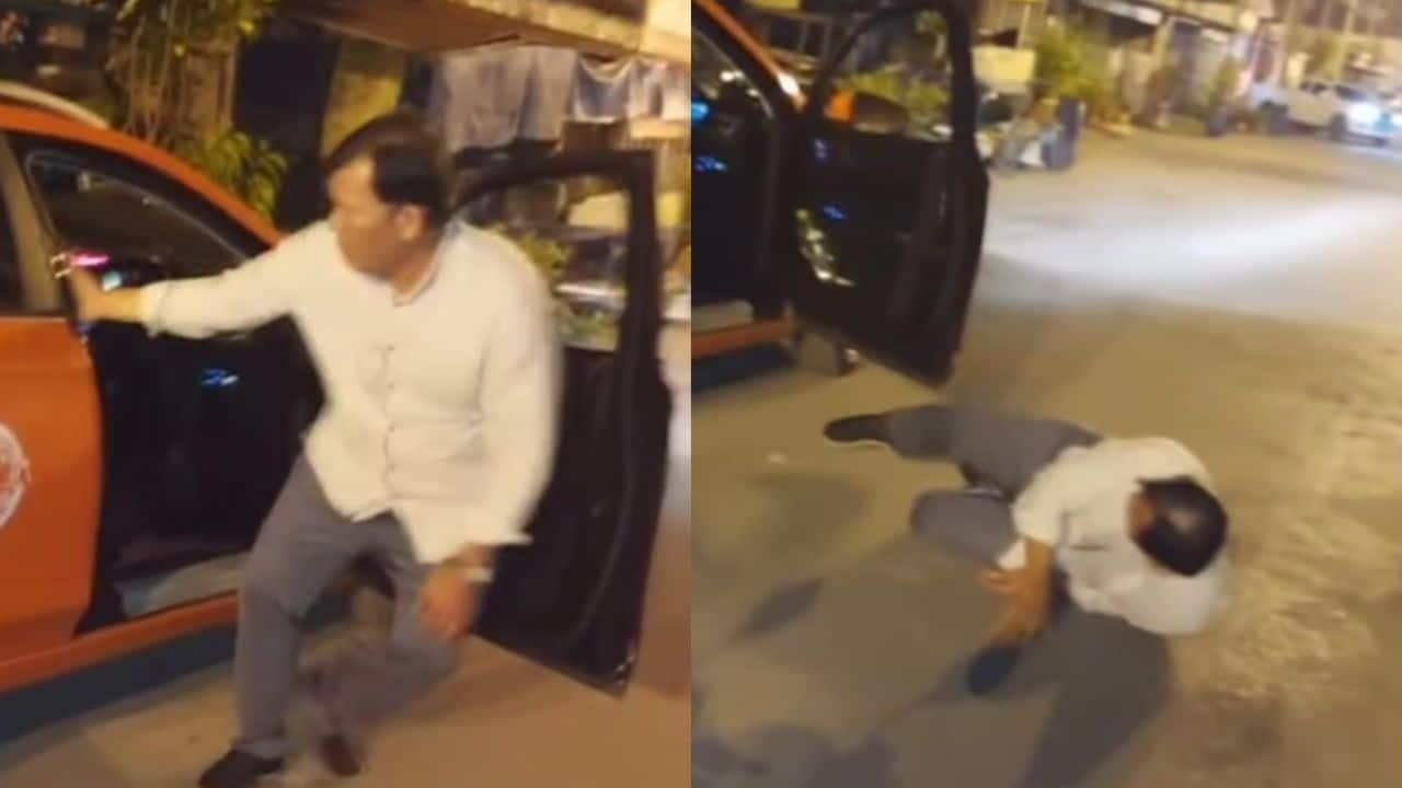 Фильмера раскритиковали за то, что он не помог упавшему таксисту в Аюттайе