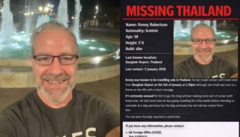 Шотландец был объявлен пропавшим во время поездки в Таиланд