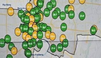 Бангкок отмечает резкое снижение загрязнения PM2.5 по мере улучшения качества воздуха по всему городу.