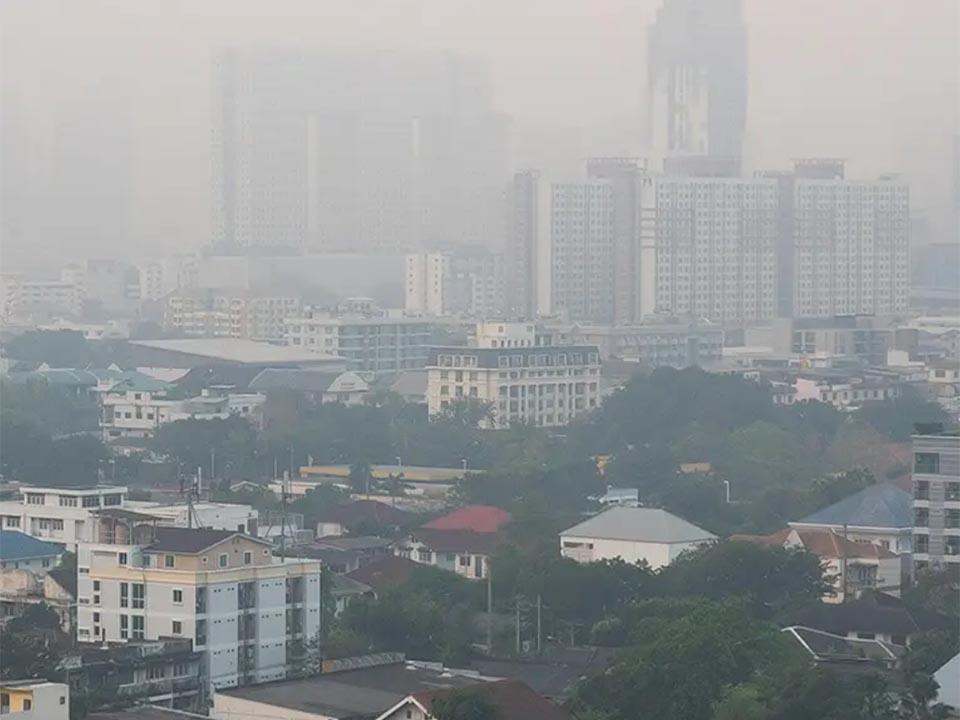 Бангкок усиливает контроль за PM2.5, так как слабый поток воздуха увеличивает риск загрязнения