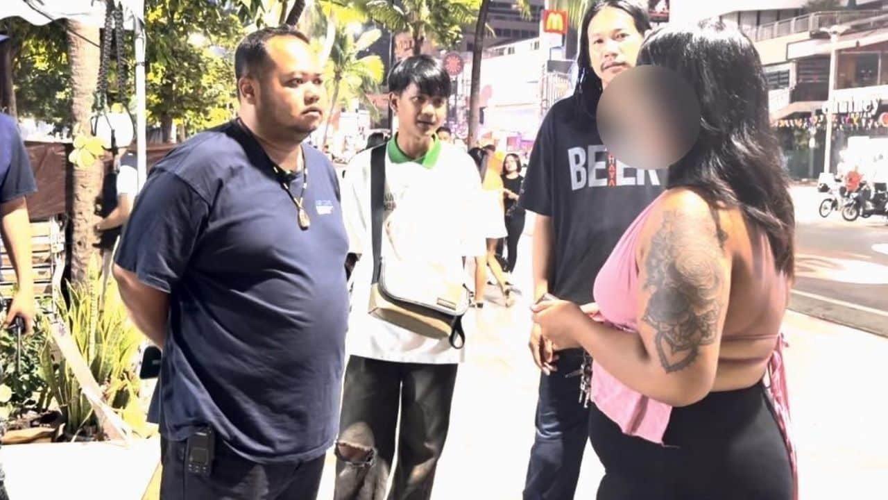 Британец арестован после того, как вырвал телефон у своей тайской бывшей девушки в Паттайе