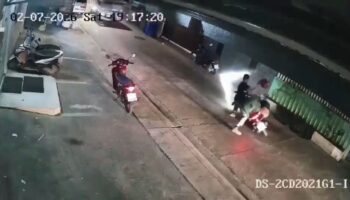 Женщина-байкер была атакована после мелкой дорожной ссоры