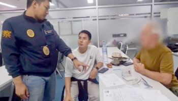 Иммиграционная полиция арестовала немецкого мужчину за вандализм с использованием аэрозольной краски на Кох Пхангане