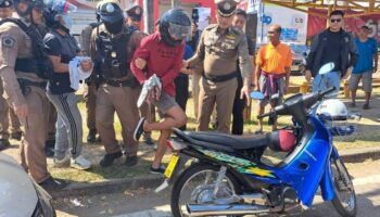 Индонезийцы и малайзийцы арестованы за кражу из автомобиля в Удоне Тане