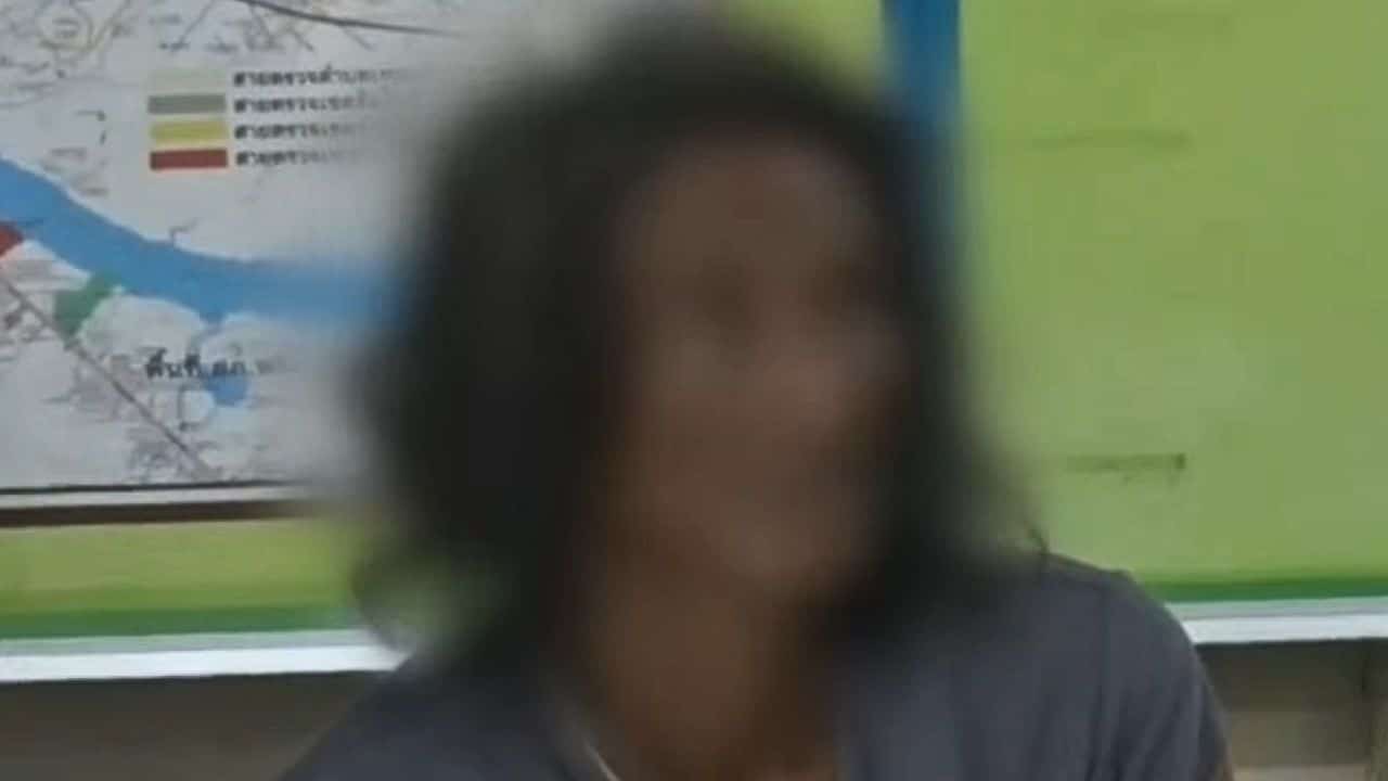 Иностранная мама предотвращает попытку похищения ребенка в Самут Пакане