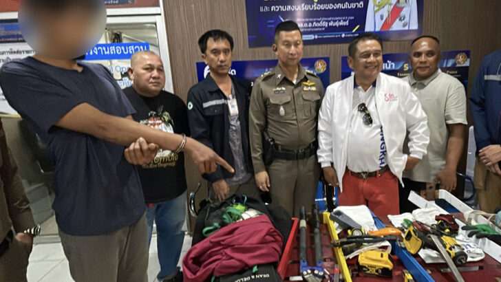 Кража медного шинопровода приостанавливает проект электростанции Клонг Сам стоимостью 100 миллионов бат