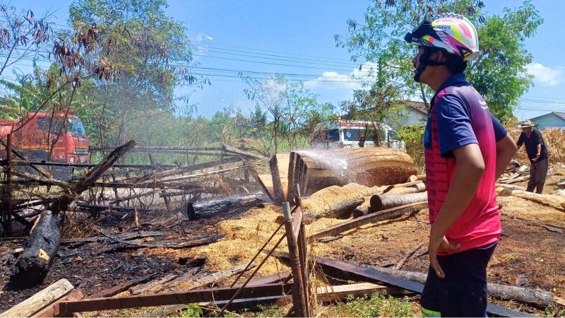Локальный пожар потушили в Май-Кхао