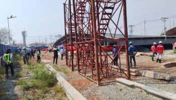 Массивный купол обрушился в учебном центре MEA в Самут Пракане