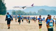 Мини-марафон под крылом самолета собрал 3000 участников