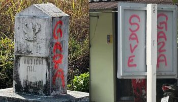 Немецкий мужчина арестован за политическую граффити на Ко Пха Нгане