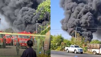 Нефтяной танкер взорвался рядом с автозаправочной станцией в Хон-Каэне, студенты эвакуированы