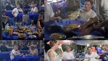 Ошибочно приняв за шведский стол, туристы находят доброту на тайском похороне