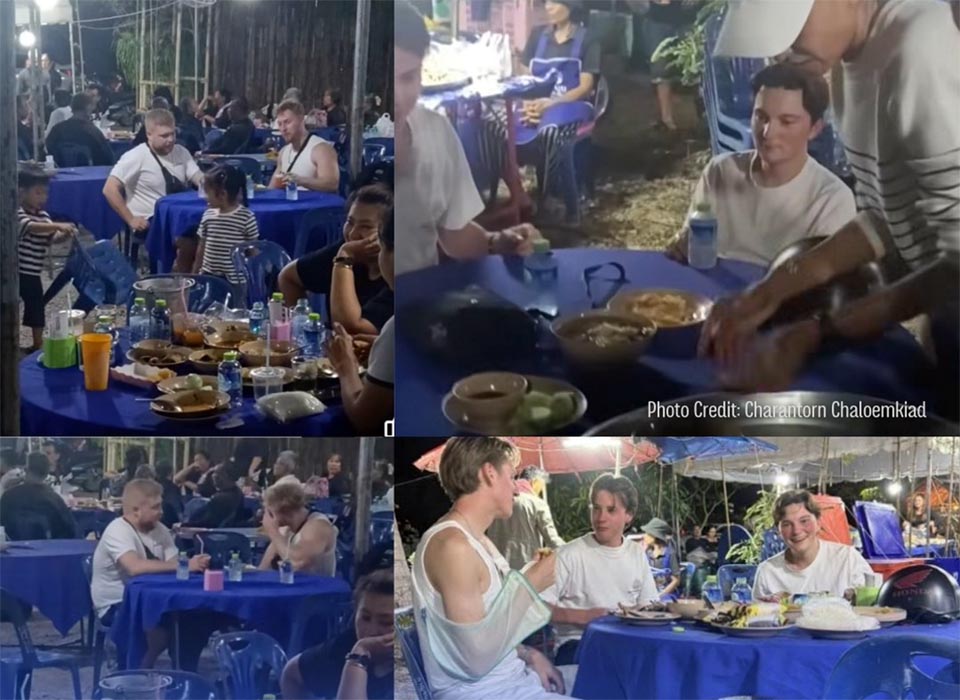 Ошибочно приняв за шведский стол, туристы находят доброту на тайском похороне