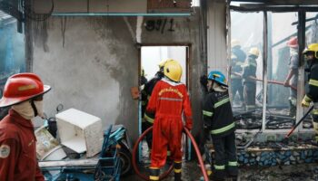 Пожар в жилой застройке произошел в Патонге