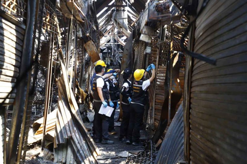 Пожар в Чатучаке вызывает пересмотр мер безопасности и помощь продавцам