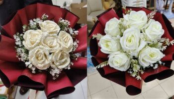«Похоронные цветы» в букете на День святого Валентина шокировали мужчину из Хат Яй