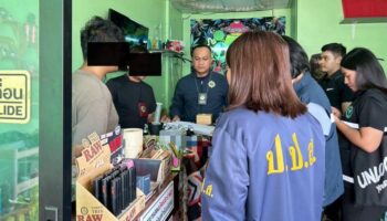 Сотрудники ONCB пришли в магазин марихуаны по жалобе местных жителей