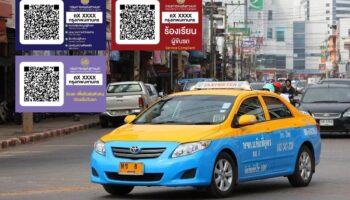 Таиланд запускает систему QR-кодов такси для отслеживания, безопасности и жалоб