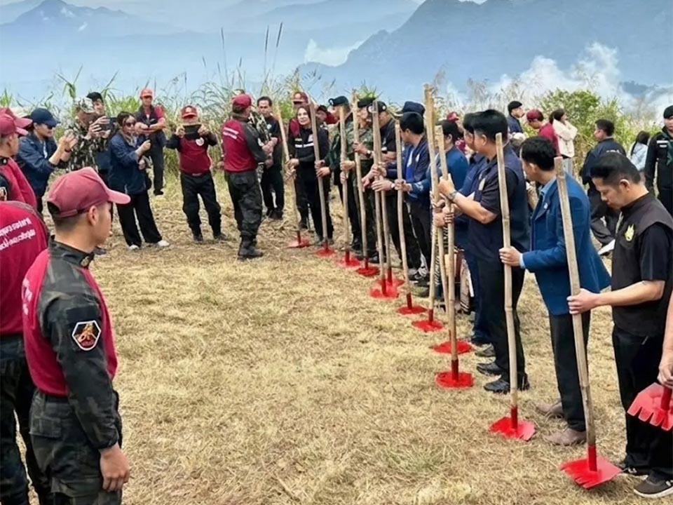 Таиланд и Лаос запускают совместную кампанию по созданию противопожарных разрывов для снижения трансграничного дыма в Чианграе