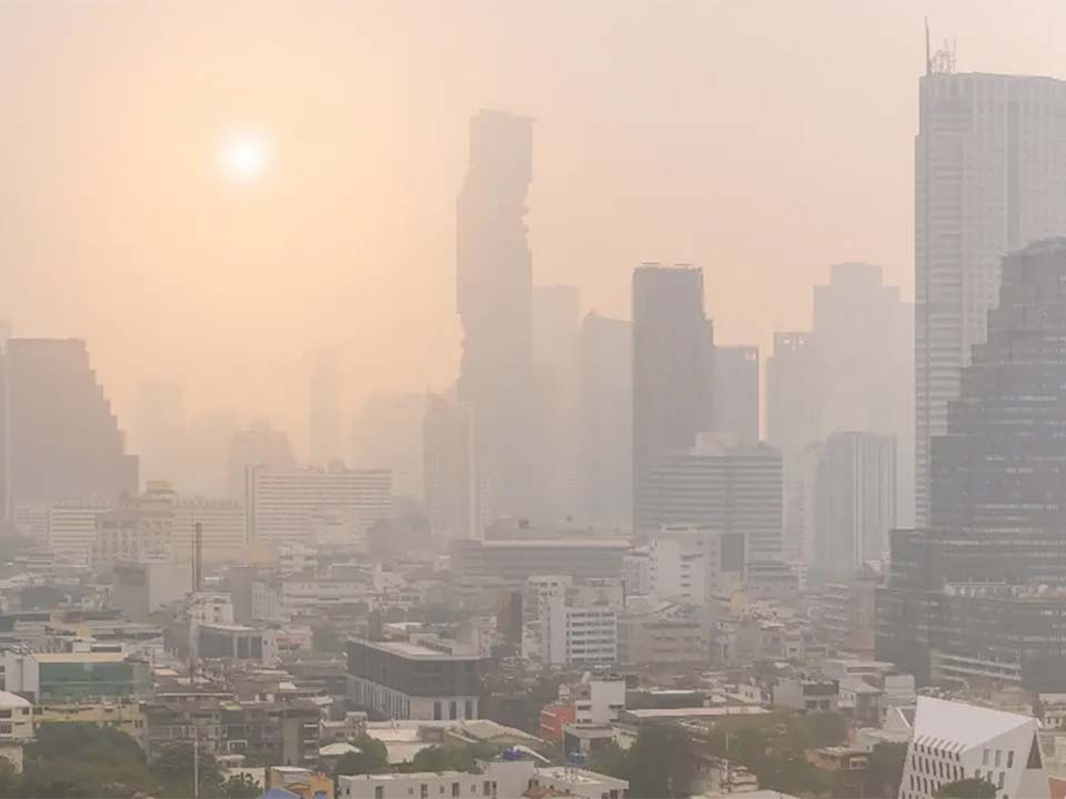 Таиланд сталкивается с новой угрозой смога из-за накопления PM2.5