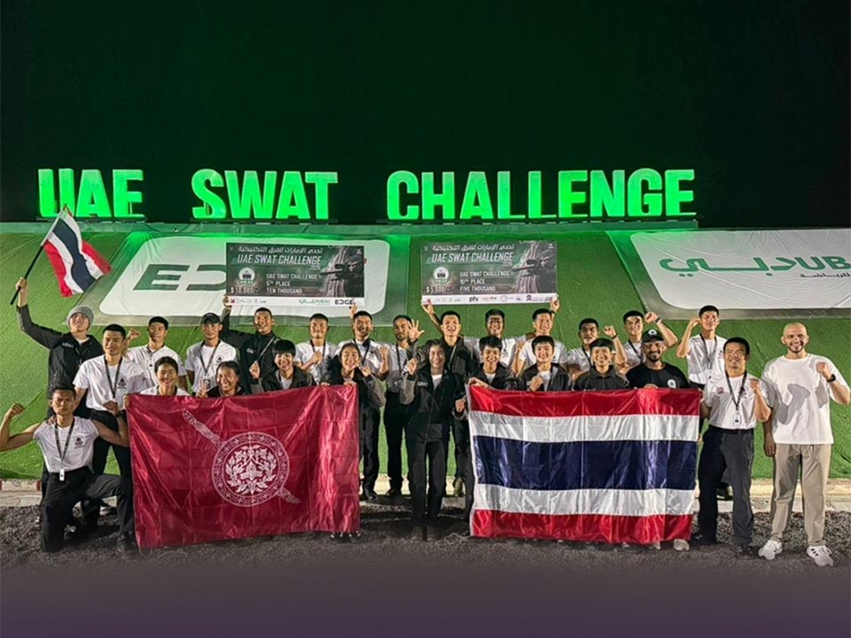 Тайская полиция занимает ведущие мировые позиции на вызове SWAT ОАЭ 2026 в Дубае