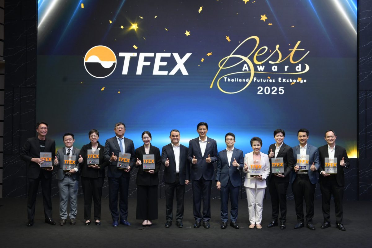 Торговая биржа фьючерсов Таиланда объявляет о вручении премии TFEX Best Award 2025 для выдающихся брокеров деривативов