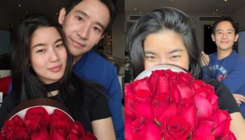 Экс-лидер МФП публикует фотографии к Дню святого Валентина с актрисой после слухов о свиданиях