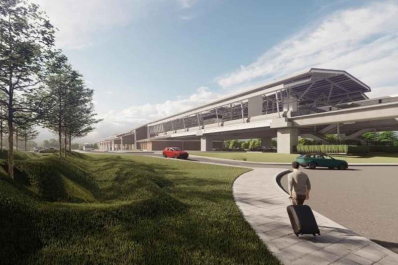 SRT сообщает о движении поезда на проекте железнодорожной линии между тремя аэропортами