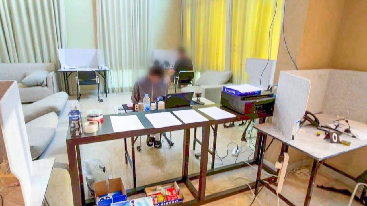 11 южнокорейских мошенников из колл-центра арестованы в Бангкоке