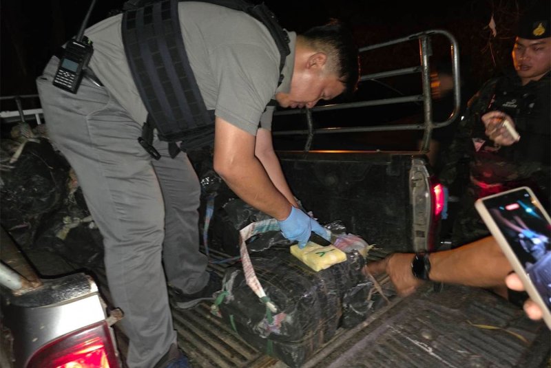 5 миллионов таблеток скорости изъято после погоні на автомобиле в Чианг Рае