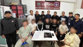 7 китайцев задержаны в Канчанабури за незаконный въезд