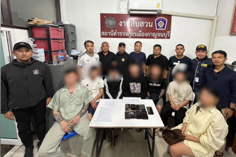 7 китайцев задержаны в Канчанабури за незаконный въезд