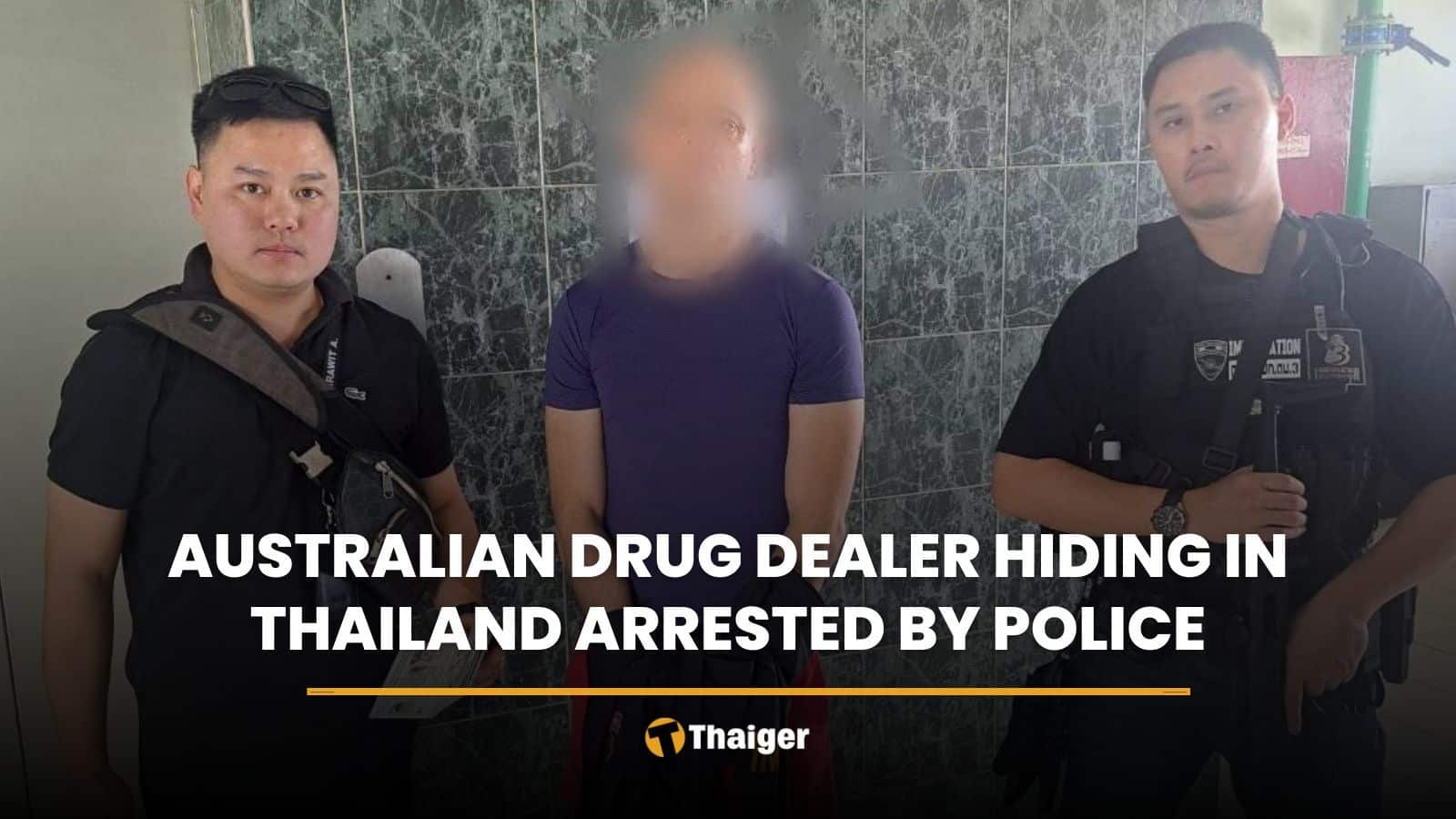 Австралийский наркоторговец, скрывавшийся в Таиланде, арестован полицией