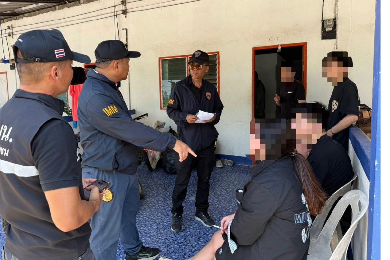 Десять подозреваемых задержаны по дороге в центр мошенничества в Мьянме