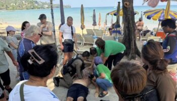 Иностранец госпитализирован после остановки сердца из-за предполагаемого теплового удара