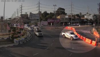 Иностранцу предъявили обвинения после наезда на полицейского на Пхукете