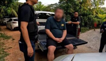 Китайский мошенник был задержан после попытки скрыться с помощью священной татуировки