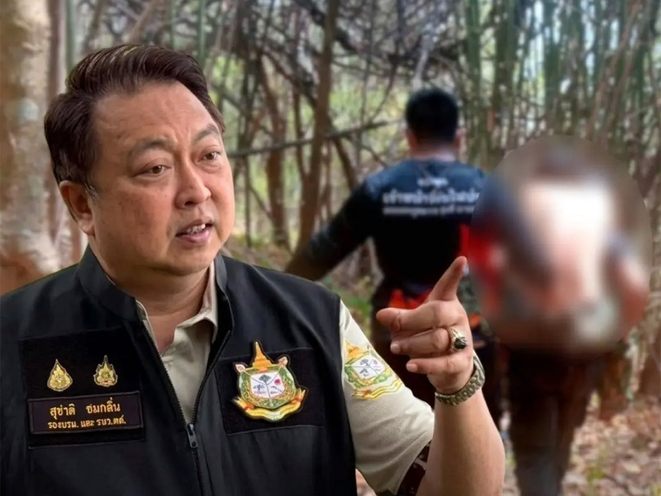 Лесник серьезно ранен в борьбе с лесным пожаром в Чайяпхуме, так как правительство приказывает о срочной помощи