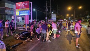 Мотоциклист погиб в дорожной аварии в зоне разворота на шоссе в Вичите