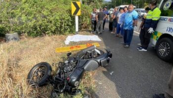 Мотоциклистка погибла в аварии у Ао-По