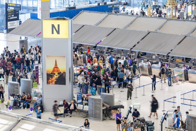 Новая политика багажа приводит к увеличению времени регистрации на рейсы THAI