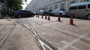Офис района поддерживает сохранение трамвайных путей