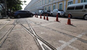 Офис района поддерживает сохранение трамвайных путей