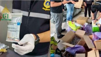 Посылку с 10 кг метамфетамина перехватили на Пхукете