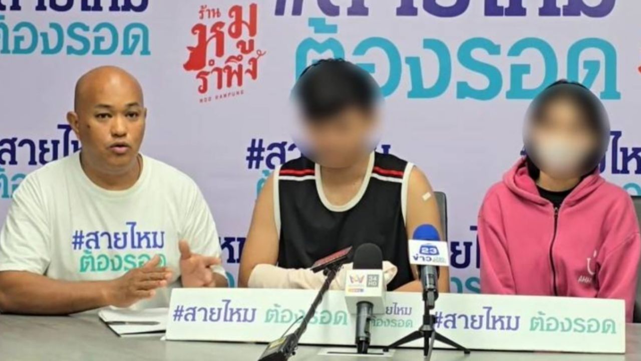 Таиландка чуть не потеряла палец после нападения соседа с ножом