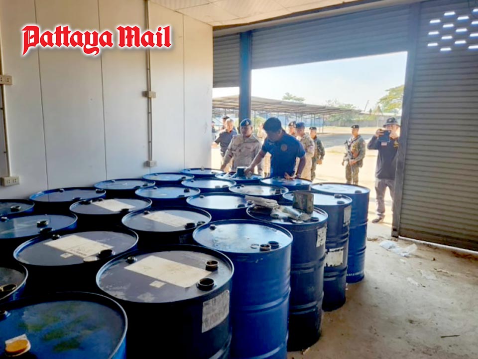 Тайские власти изъяли 20 000 литров дизельного топлива в рамках подозрительной операции по контрабанде на границе.